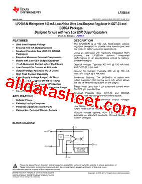 LP2985AIM5X-2.8型号图片