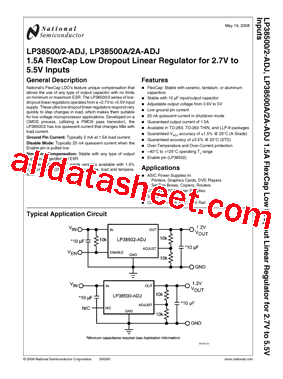 LP38500ASDX-ADJ型号图片