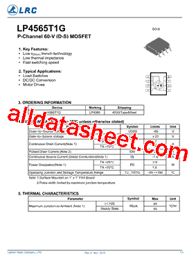 LP4565T1G型号图片