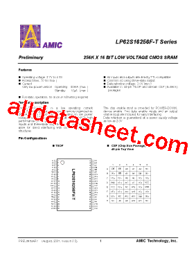LP62S16256FU-70LLT型号图片