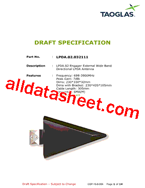 LPDA.02.032111型号图片