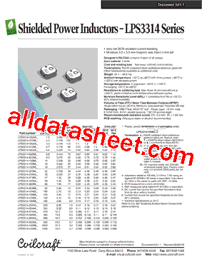 LPS3314-223ML型号图片