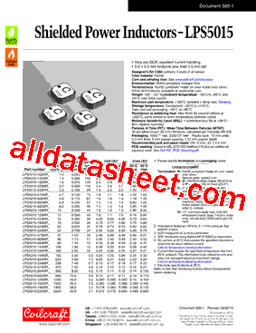 LPS5015-103MRB型号图片