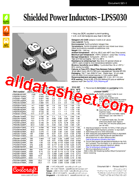 LPS5030-224MRB型号图片