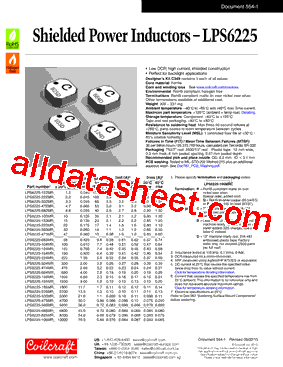LPS6225-154MRB型号图片