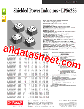 LPS6235-823MLC型号图片