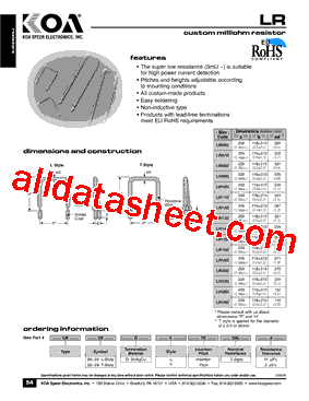 LR08DT1020LJ型号图片