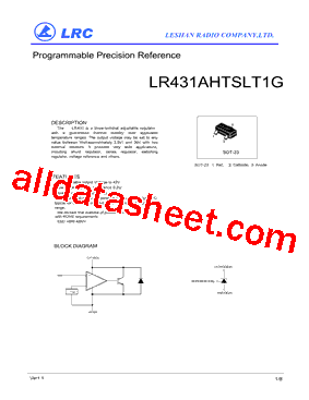 LR431BHPTSLT1G型号图片