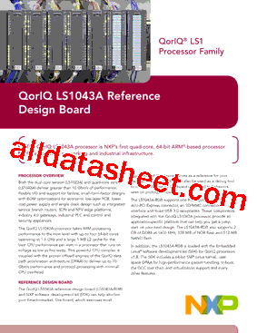 LS1043ARDBFS型号图片