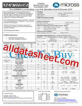 LS3954A_PDIP型号图片