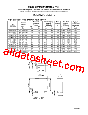LS40K460QP型号图片