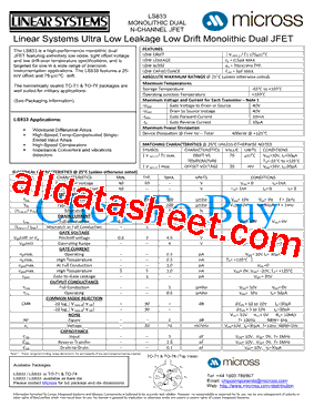 LS833_TO-71型号图片