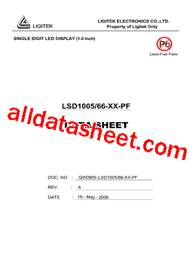 LSD1005-66-XX-PF型号图片