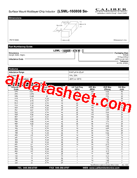 LSML-160808-150K-T型号图片