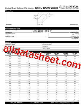 LSML-201209-R27M-T型号图片