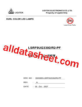 LSRF9UG3392/R2-PF型号图片