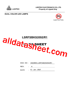 LSRFSBKS2092-R1型号图片