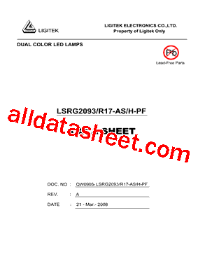 LSRG2093-R17-AS-H-PF型号图片