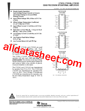 LT1014DDWRE4型号图片