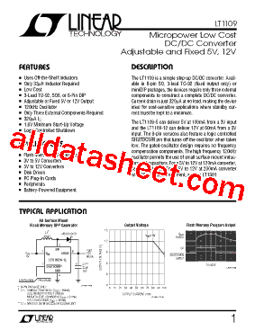 LT1109CS8-5型号图片