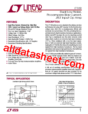 LT1169CS8型号图片
