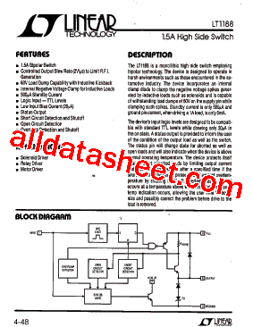 LT1188CK型号图片