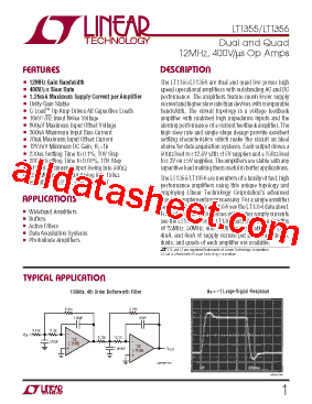 LT1356CN型号图片