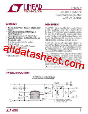 LT1424IS8-9型号图片