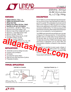 LT1468AIDD-2TRPBF型号图片