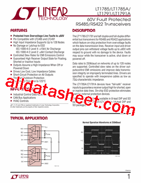 LT1791AHN-TRPBF型号图片