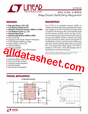 LT1913IDD-TRPBF型号图片