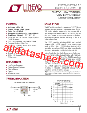 LT3021ES8-1.2型号图片