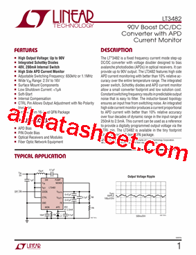 LT3482EUD-PBF型号图片