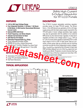 LT3513EUHF-TRPBF型号图片