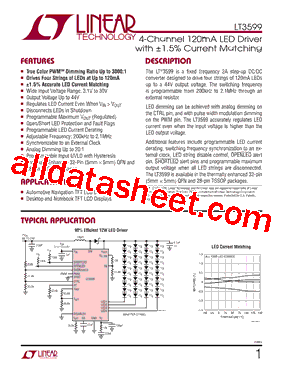 LT3599EFE型号图片