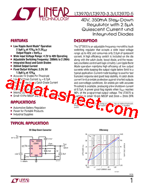 LT3970IDDB-3.3-TRPBF型号图片
