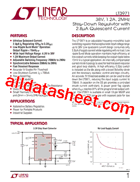 LT3971EMSETRPBF型号图片