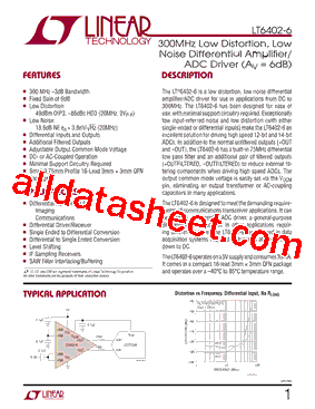 LT6402-6型号图片