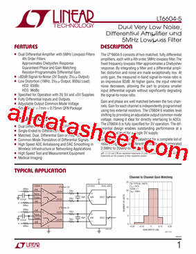LT6604IUFF-5-TRPBF型号图片