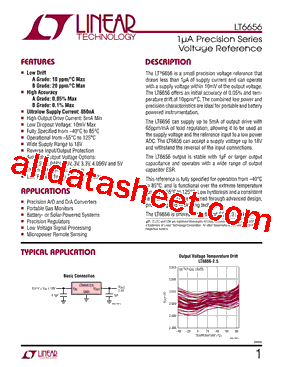 LT6656BIS6-3PBF型号图片