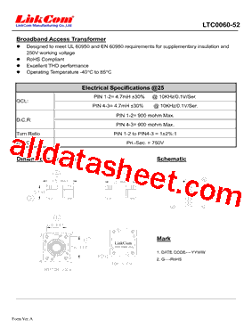 LTC0060-52型号图片