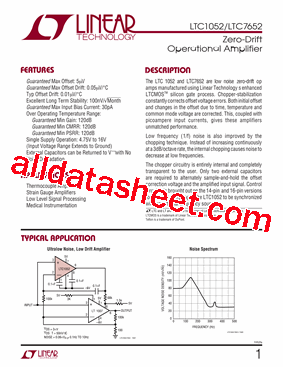 LTC1052MJ型号图片