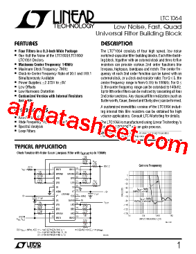 LTC1064AM型号图片