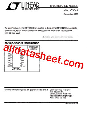 LTC1090AMJ型号图片