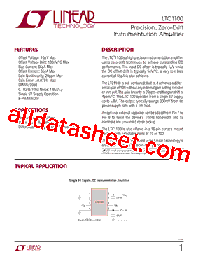 LTC1100_15型号图片
