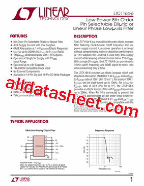 LTC1164-6CN型号图片
