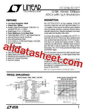 LTC1274型号图片