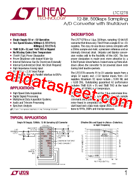 LTC1278-4IN型号图片