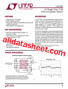 LTC1287CCJ8型号图片