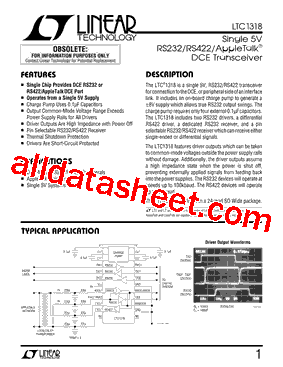 LTC1318型号图片
